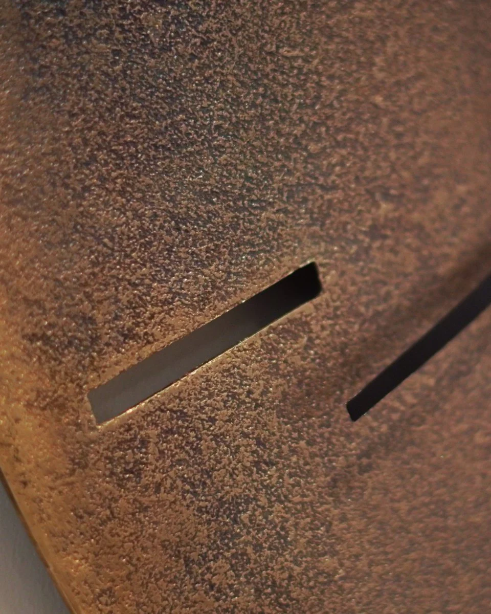 ساعة حائط - نحاسي - Image 3
