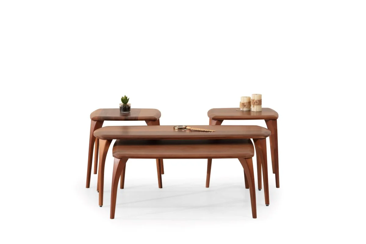 طقم طاولة قهوة - 4 طاولات - Image 3