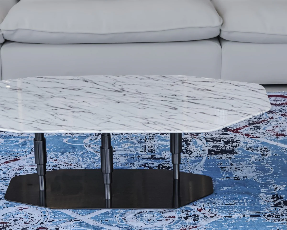 طاولة قهوة - سطح هندسي - Image 4