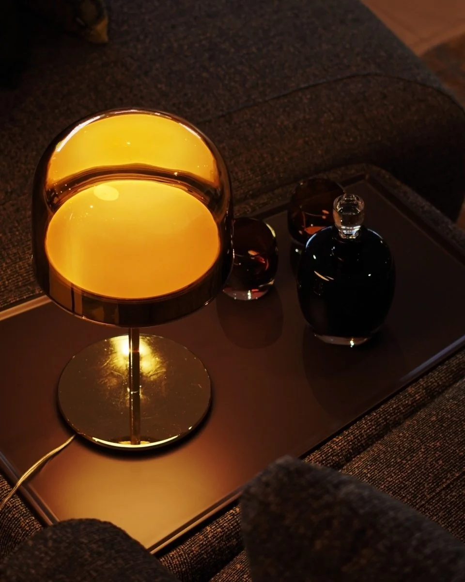 إضاءة طاولة - ذهبي - Image 3