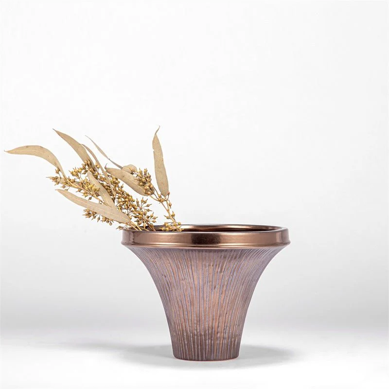 مزهرية - برونزي - Image 3